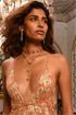 CUBAN CHAIN FLOWER NECKLACE