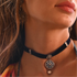 VICTORIAN STAR VELVET CHOKER