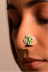 VICTORIAN ENAMEL NOSE PIN