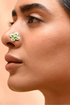 VICTORIAN ENAMEL NOSE PIN