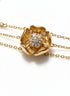 SCULPTURAL FLOWER BRACELET