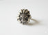 MATTE SILVER LION RING