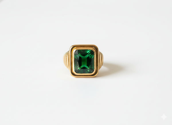 VINTAGE GROOVED RING