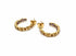 ARTISNAL DOUBLE HOOPS