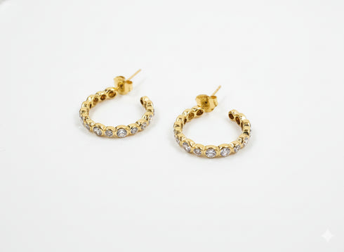 EVERYDAY DOUBLE HOOPS