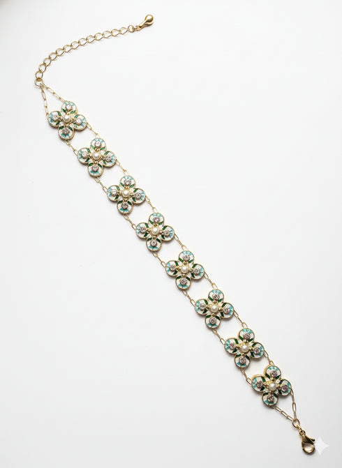 VICTORIAN ENAMEL CHOKER