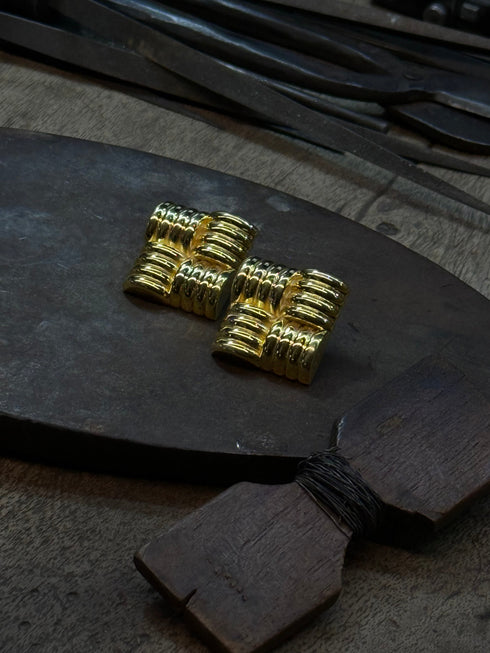 VINTAGE SQUARE EARRINGS