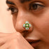 VICTORIAN ENAMEL NOSE PIN