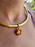 FLOWER TUBE CHOKER