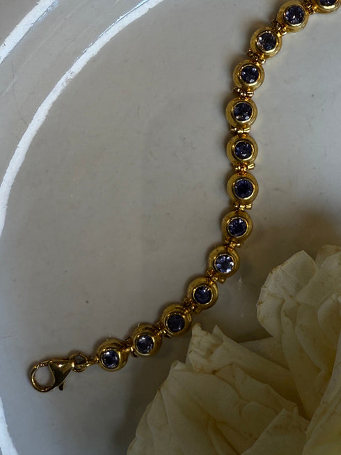 KAYANITE GOLD BRACELET