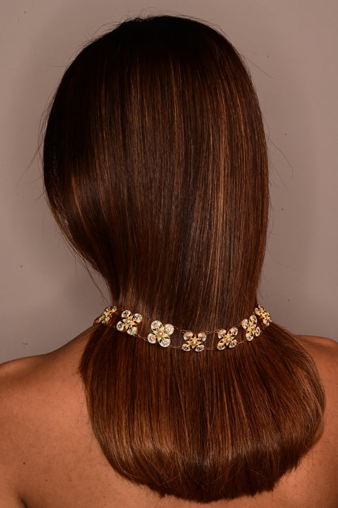 VICTORIAN ENAMEL CHOKER