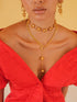 GOLD FLOWER CHOKER